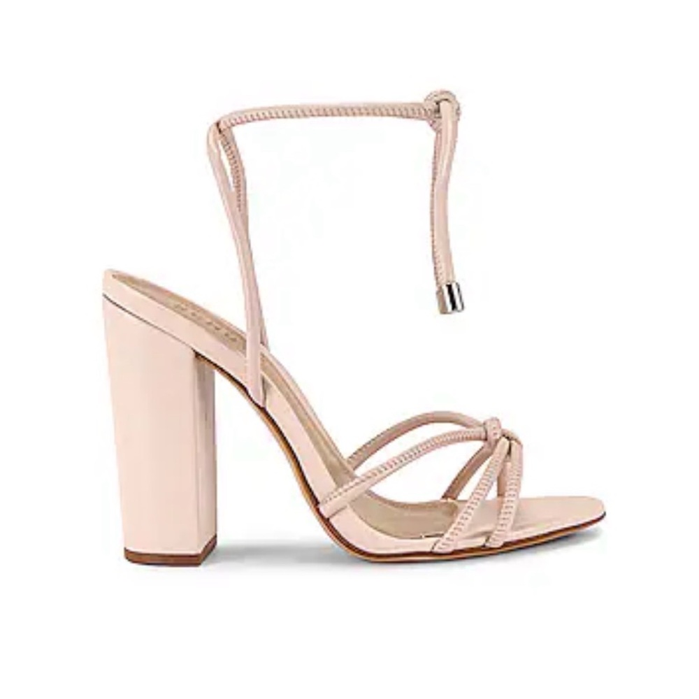 Schutz symphony sandal in rose nude